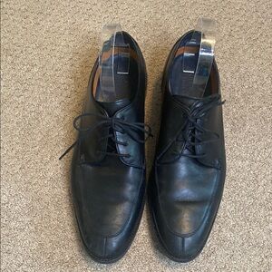 Cole Haan Black Leather Oxford Shoes